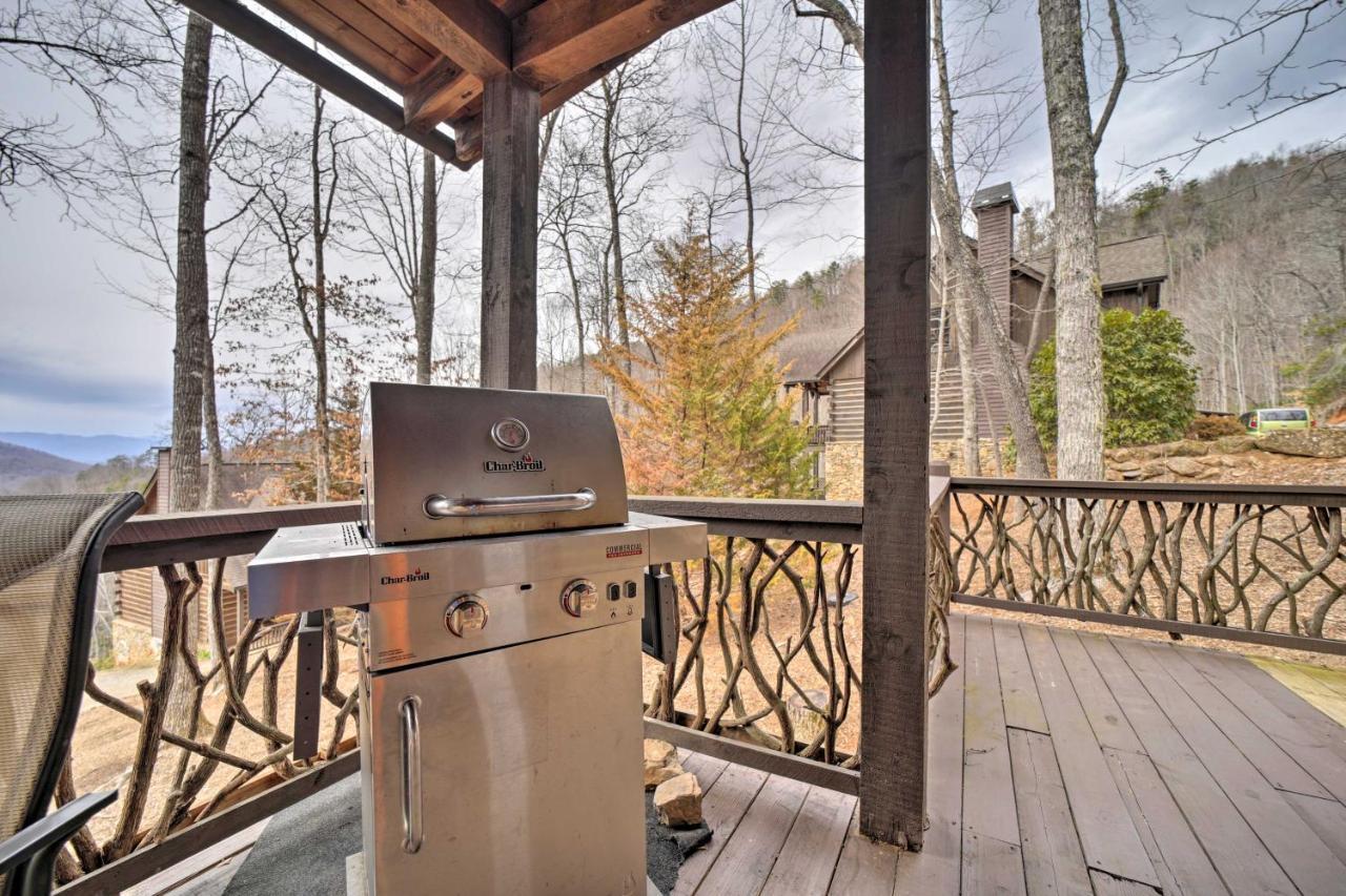 Luxury Cabin Rental In Franklin With Private Hot Tub 外观 照片