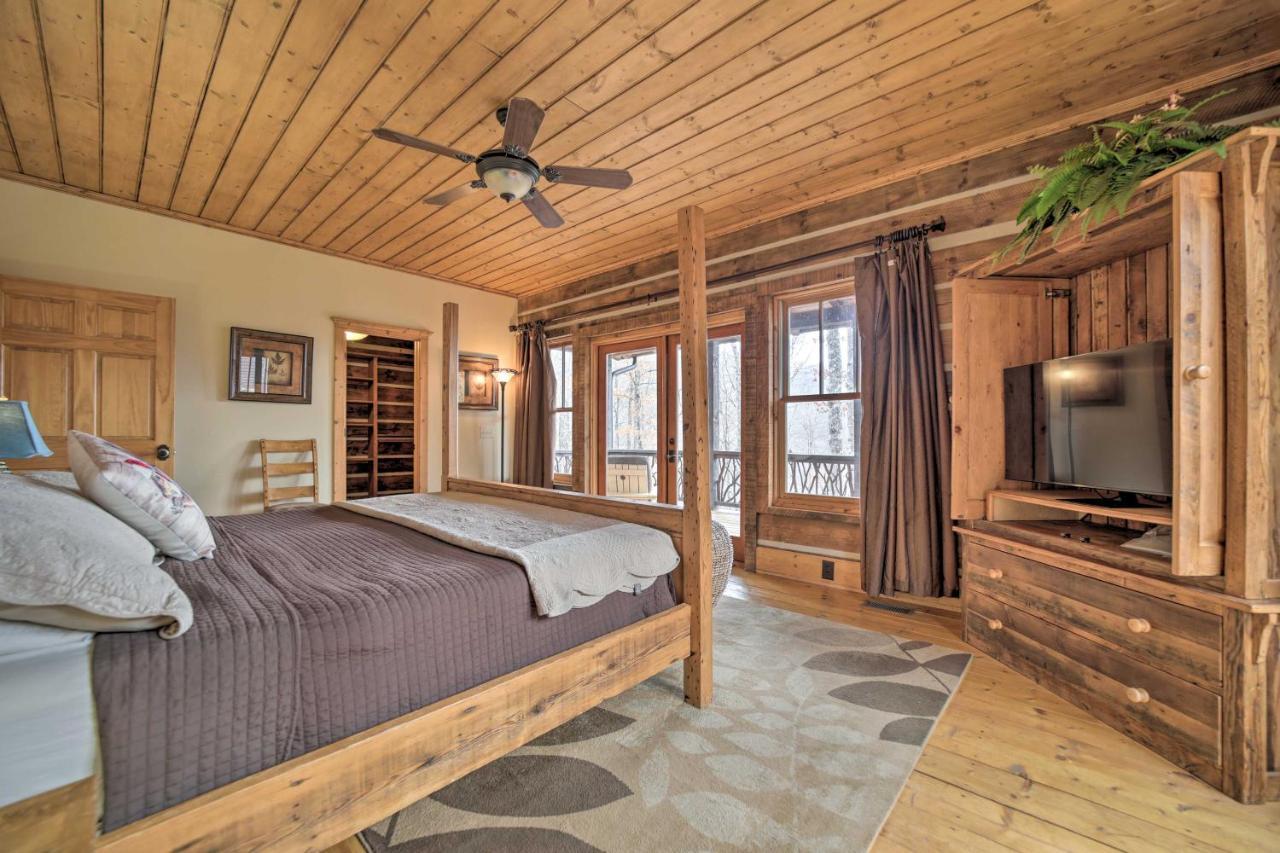 Luxury Cabin Rental In Franklin With Private Hot Tub 外观 照片